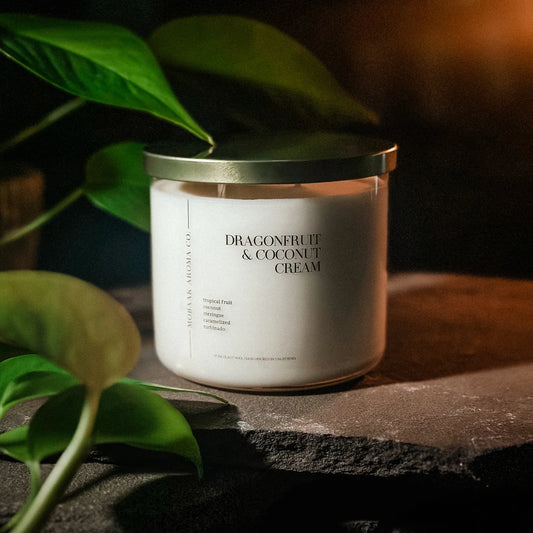 Dragonfruit & Coconut Cream Candle - Mobaak