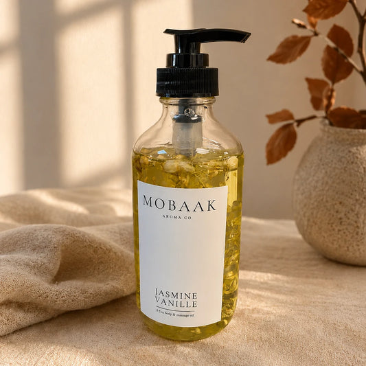 Jasmine Vanille Body Oil - Mobaak