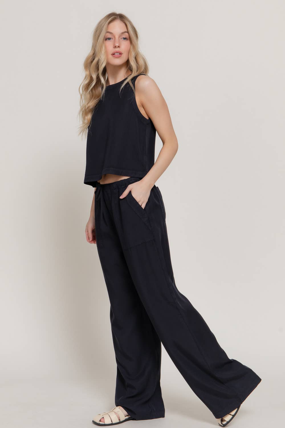 Cozy Sleeveless Set