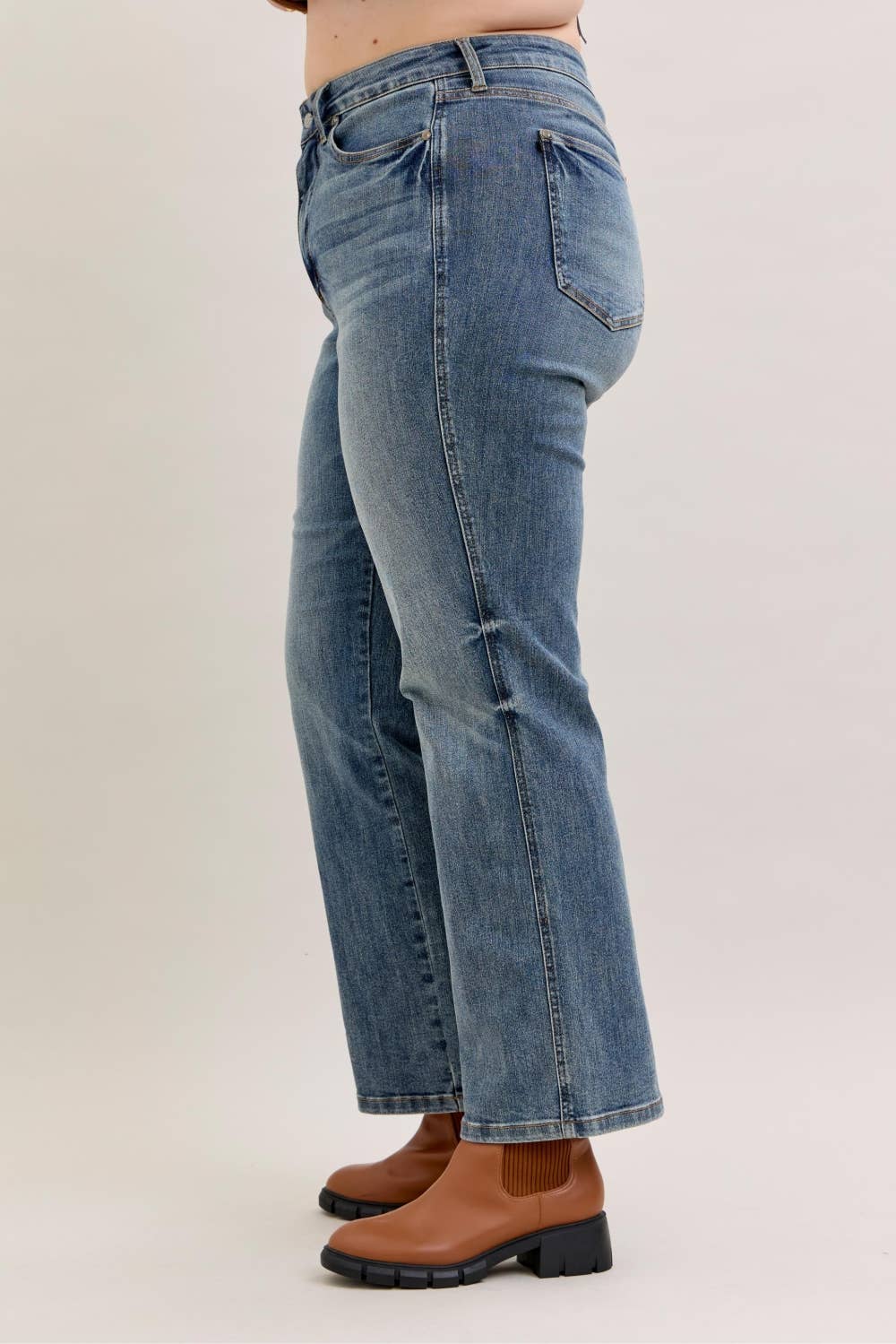 Judy Blue HW Tummy Control Straight