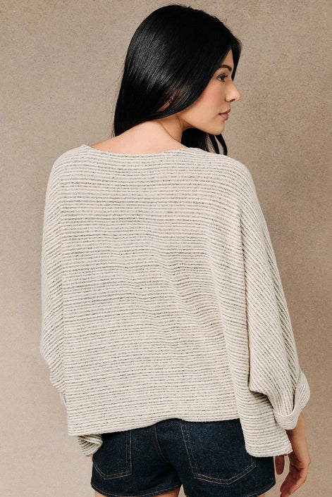 Brushed Dolman Knit Top