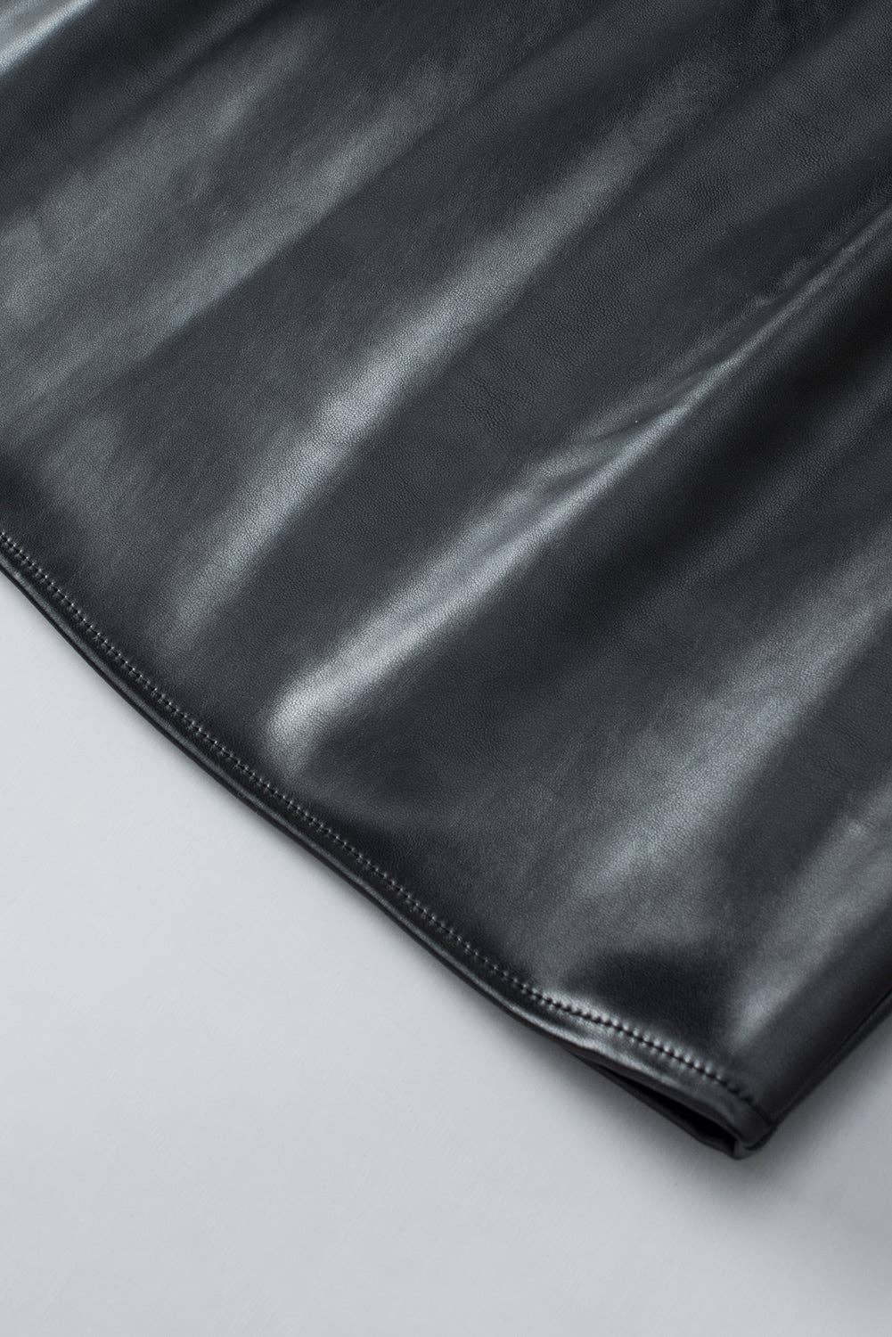 Faux Leather Tank