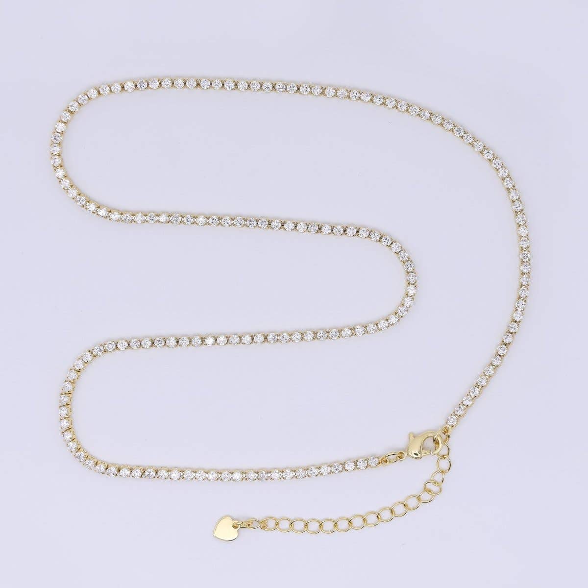 Solid Color Tennis Chain