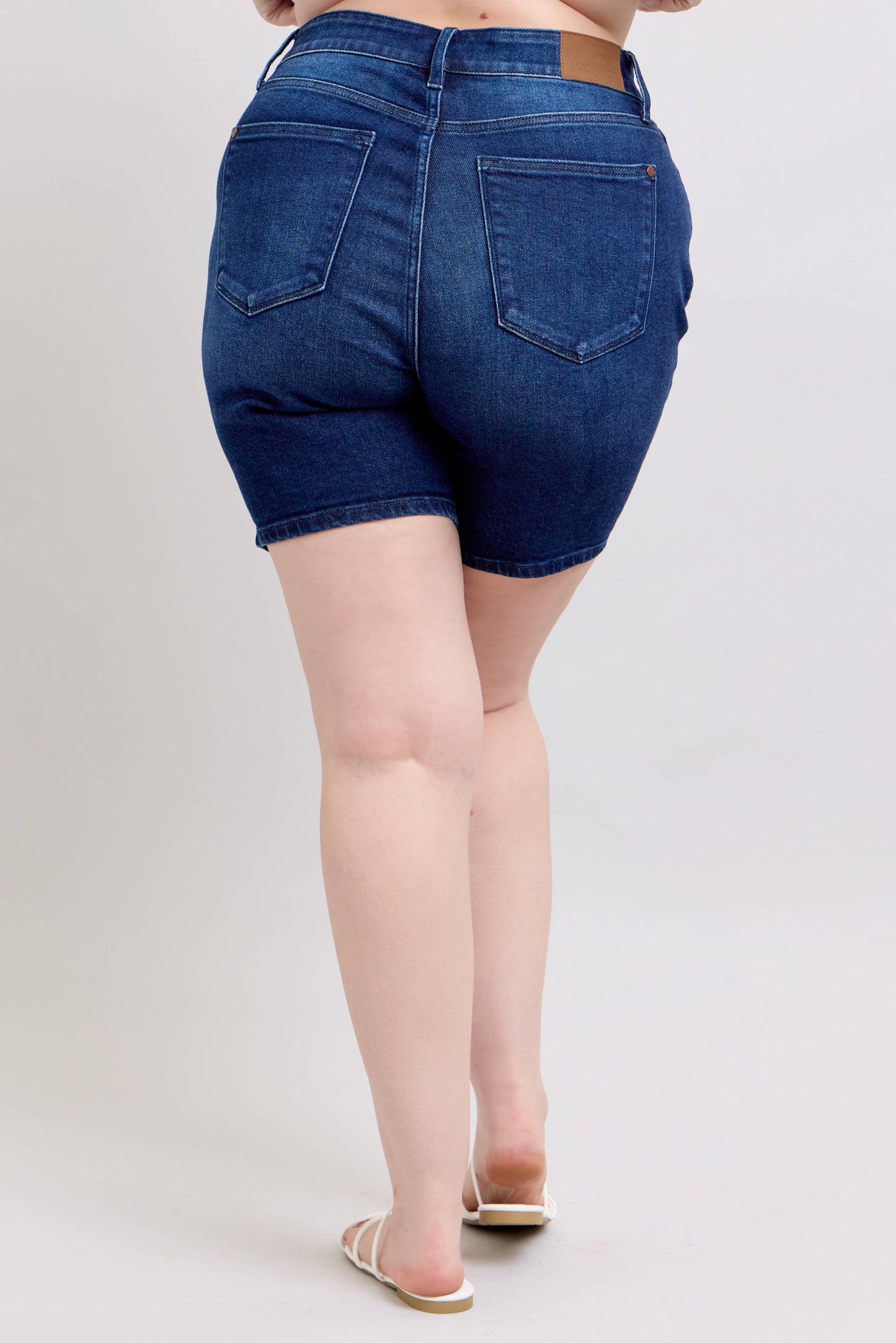 Judy Blue V-Front Bermuda Shorts