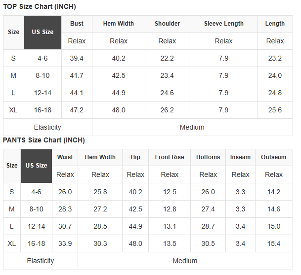 Stripe Contrast Trim Short Set