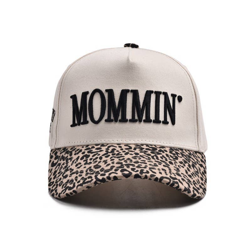 MOMMIN’ Leopard Trucker Hat