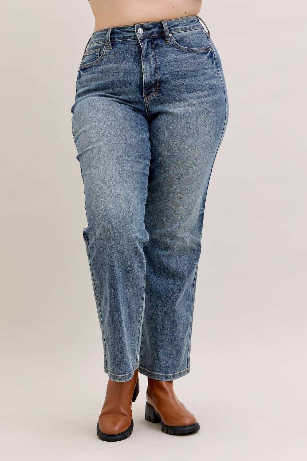Judy Blue HW Tummy Control Straight