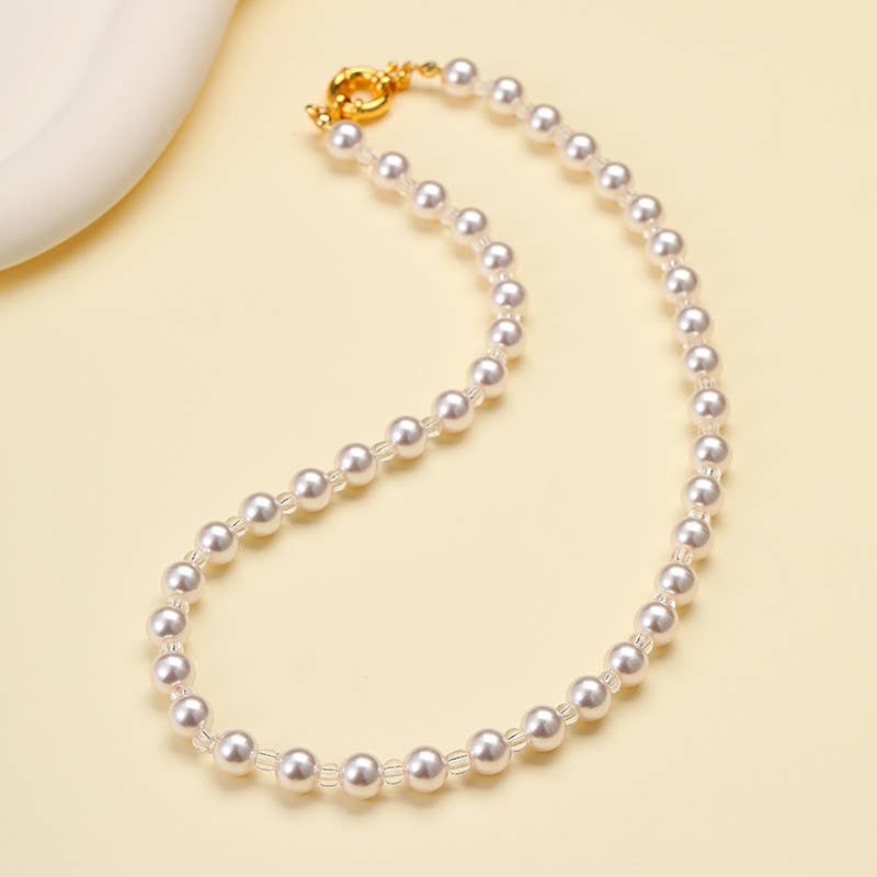Natural Stone Semi-Precious Necklace