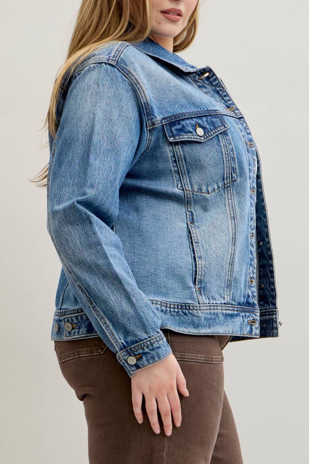 Judy Blue BF Jacket Rigid Magic