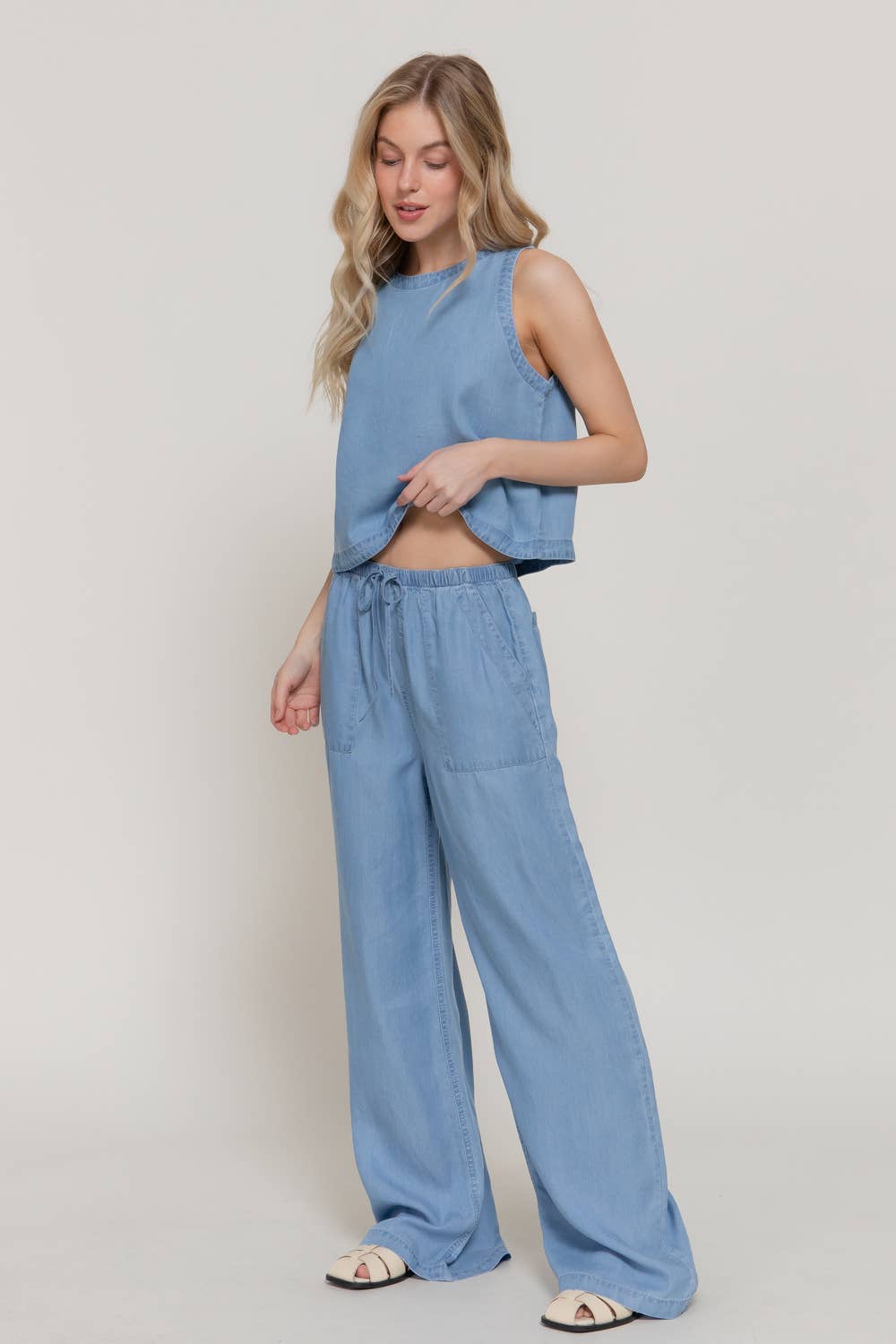 Cozy Sleeveless Set