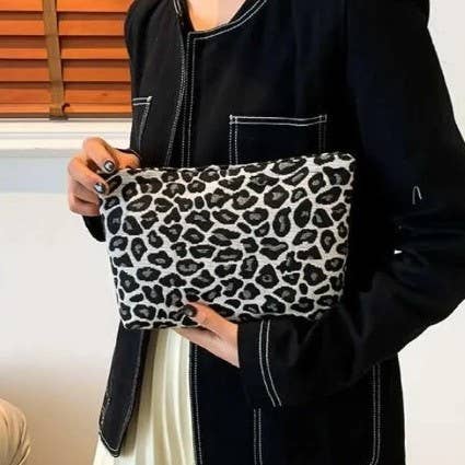 Animal Print Cosmetic Bag