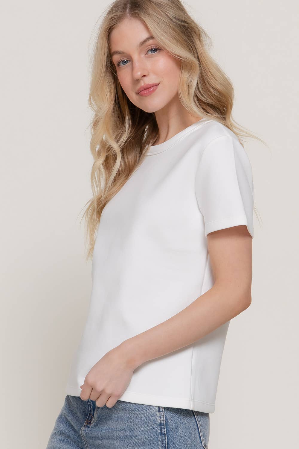 Soft Knit Jersey Top