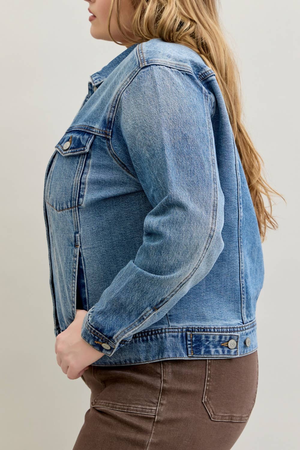 Judy Blue BF Jacket Rigid Magic