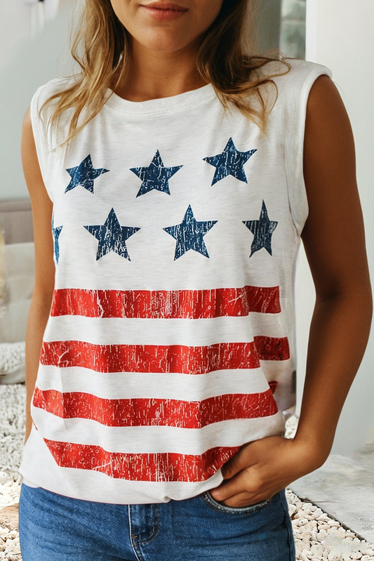 Vintage Stars and Stripes Tank