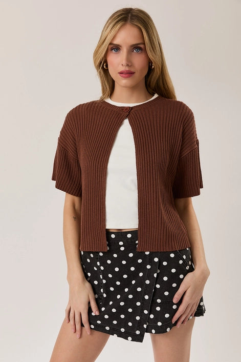 One Button Cardigan