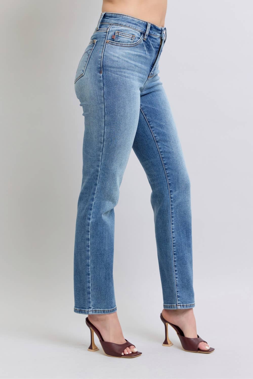 Judy Blue Vintage Wash Thermal Straight