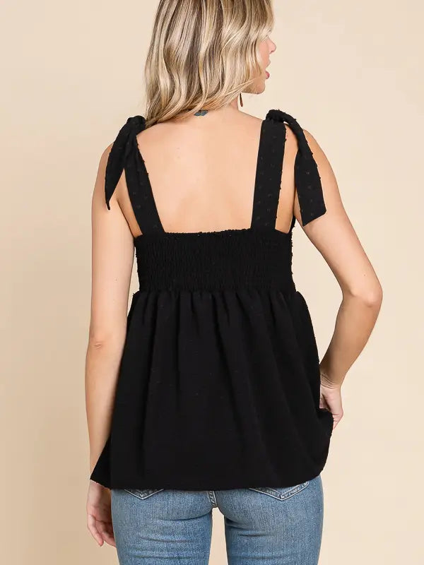 Babydoll Bow Tie Cami