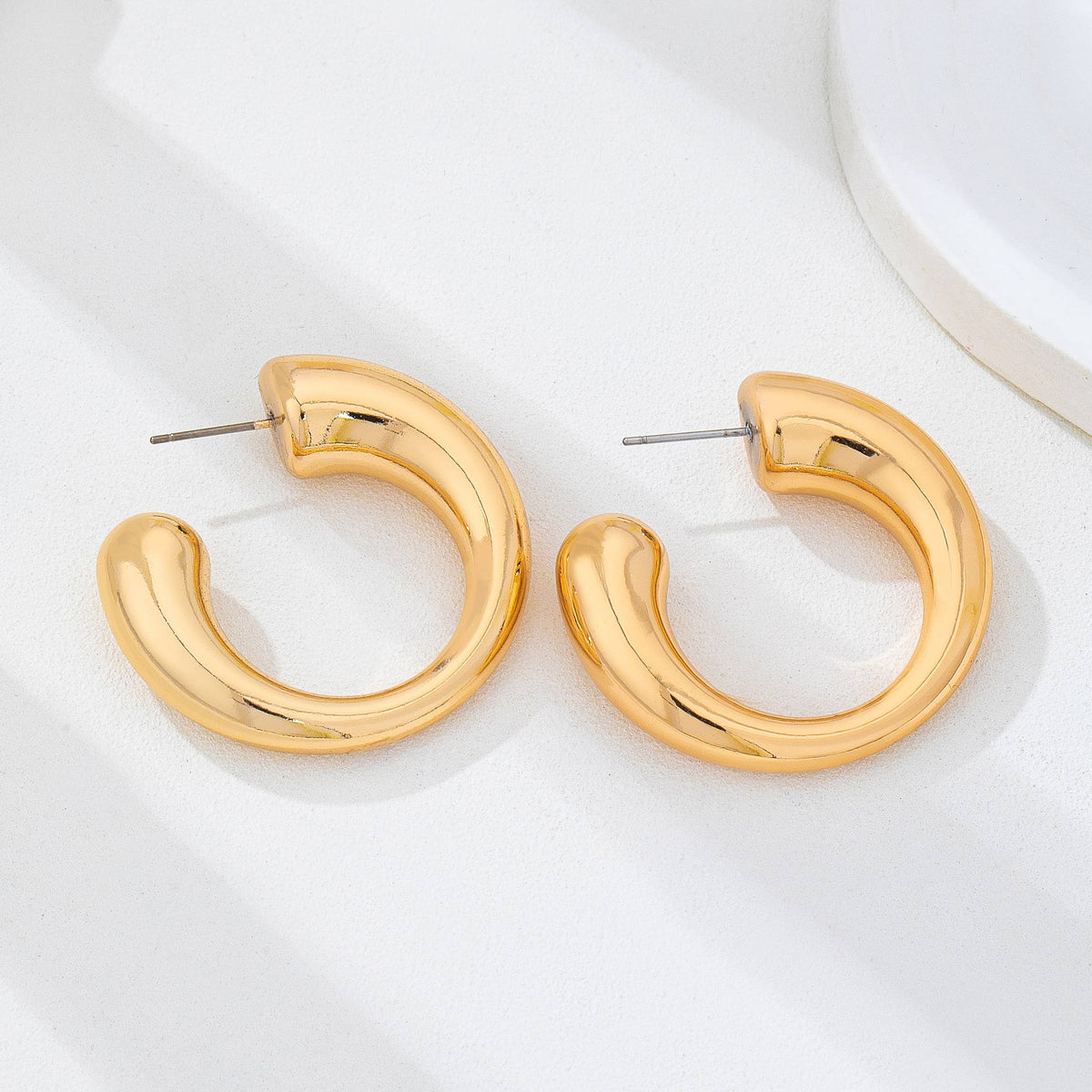 Chunky Open Hoops