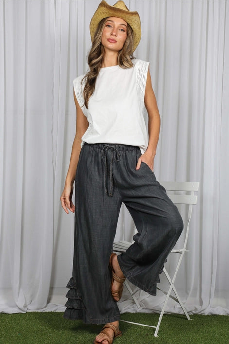 Embellished Trim Top