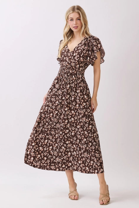 V-Neck Maxi Dress