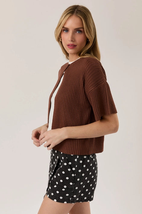 One Button Cardigan
