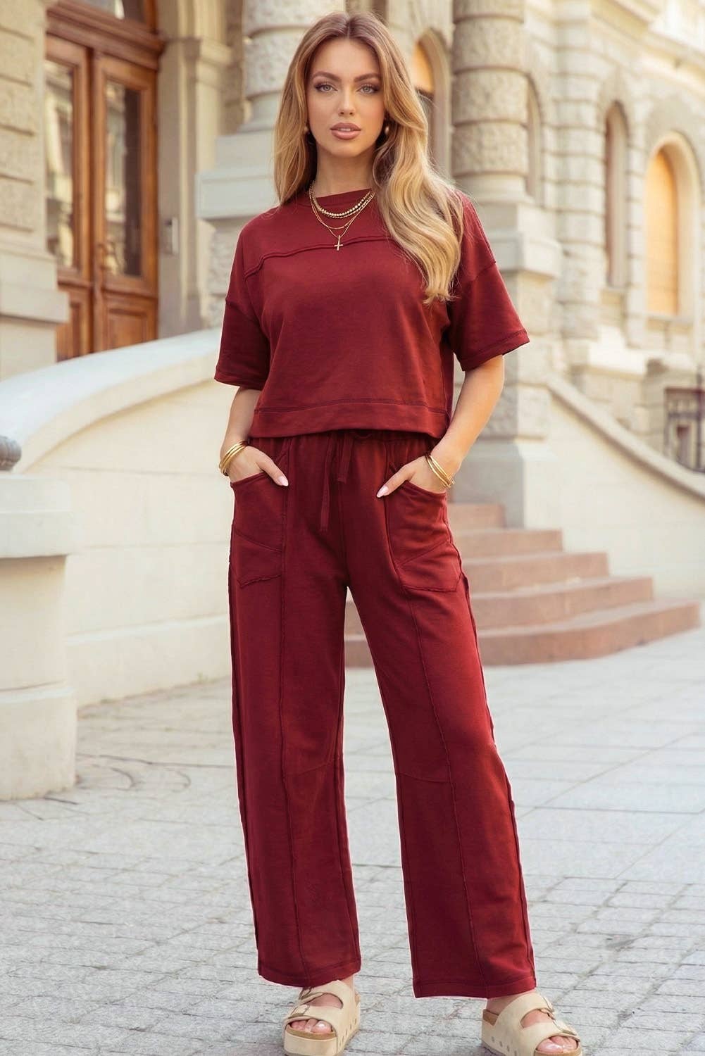 Patriotic High Waist Set