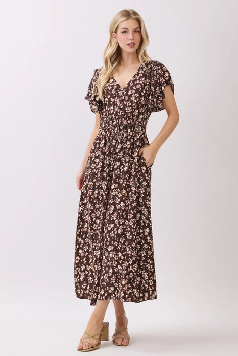 V-Neck Maxi Dress