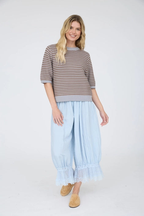 Textured Crew Sweater