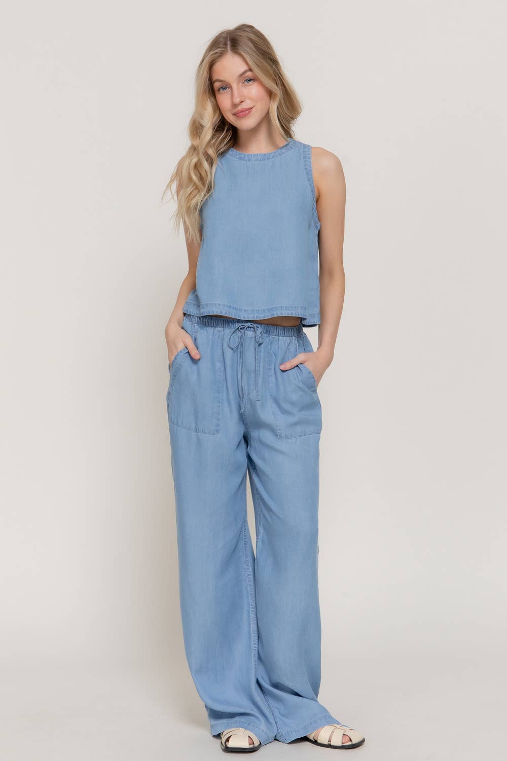 Cozy Sleeveless Set