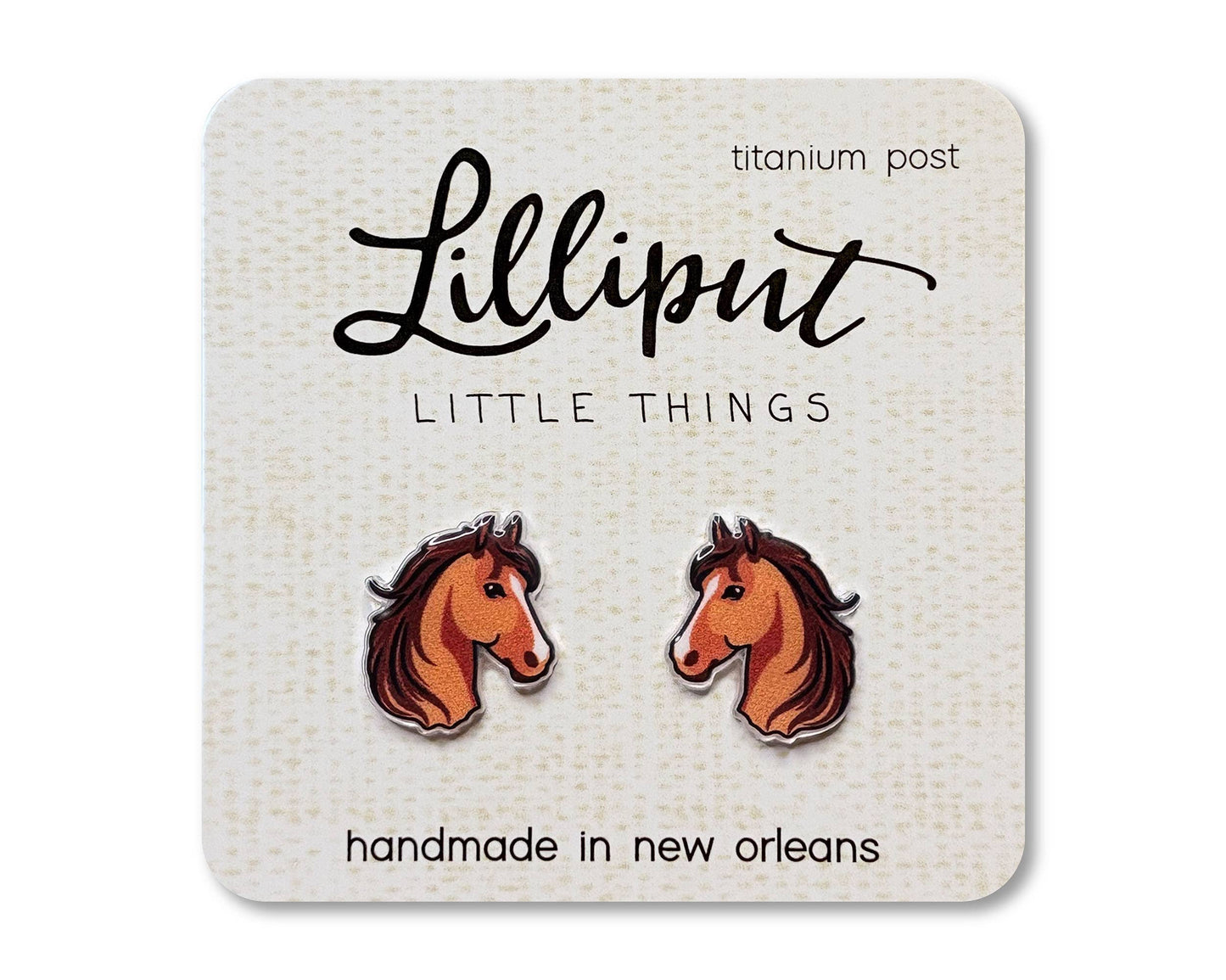 Horse Earrings